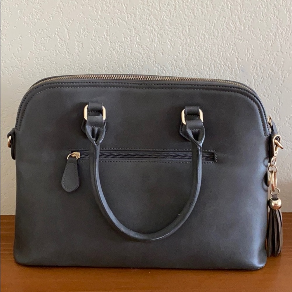 Large Grey Purse